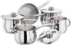 1000 5 Piece Stainless Steel (18/10) Cookware Set