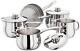 1000 5 Piece Stainless Steel (18/10) Cookware Set