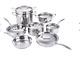 14-Pc. Stainless Steel Cookware Set