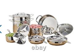 14-Pc. Stainless Steel Cookware Set