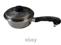 14 pc Set Vintage T304S Saladmaster Cookware Pots Pans Vapo Lids Steamer Steel