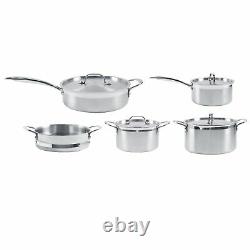 5pcs Saucepan / Frypan Cookware Set Soup Pot Fry Pan Stainless Steel