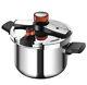 6L Capacity Stovetop Pressure Canner Stainless Steel Pressure Cooker