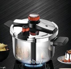 6L Capacity Stovetop Pressure Canner Stainless Steel Pressure Cooker