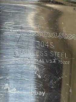 7 Pcs Saladmaster T304S Stainless Steel Cookware Stock Pot Skillet Pot