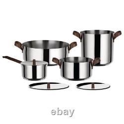 Alessi Edo Set Of Cookware 7 Pieces Patricia Urquiola