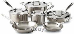 All-Clad D5 Polished 18/10 Stainless 5-Ply Bonded Cookware Set (Your Choice)