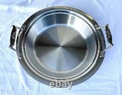 All Clad Moroccan Stainless Steel White Terra Cotta Tagine Pot Cookware Retired