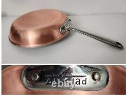 All clad C2 Vtg RARE 10 Copper Cookware Stainless Steel frying pan usa