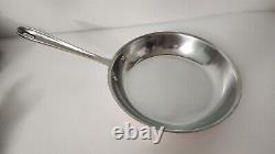 All clad C2 Vtg RARE 10 Copper Cookware Stainless Steel frying pan usa