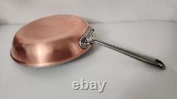 All clad C2 Vtg RARE 10 Copper Cookware Stainless Steel frying pan usa