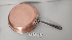 All clad C2 Vtg RARE 10 Copper Cookware Stainless Steel frying pan usa