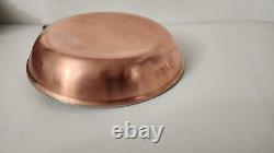 All clad C2 Vtg RARE 10 Copper Cookware Stainless Steel frying pan usa