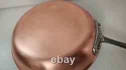 All clad C2 Vtg RARE 10 Copper Cookware Stainless Steel frying pan usa