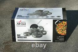 All-clad Ha1 Nonstick 10-piece Cookware Set Black E100scdx