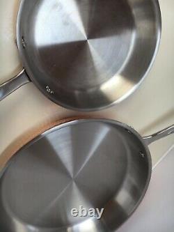 Amazon Commercial Pots & Pans Set, 12 Piece Hammered Copper Cookware Set #X17