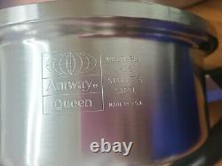 Amway Queen 18/8 Stainless Steel 6pc 10,8 Skillets & 2 Qt Sauce Pan Cookware