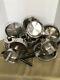 Amway Queen Multi Ply 18/8 Stainless Steel Cookware Set of 21 Made USA Pre Owned
