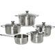 BALLARINI Sirolo 5 Piece Stainless Steel Cookware Pot Set £165
