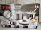 BRAND NEW T-fal Performa Cookware Set in Silver Stainless Steel 14 Piece