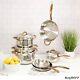 BergHOFF Ouro Gold 11 Piece Cookware Set
