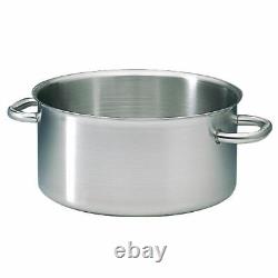 Bourgeat Excellence Casserole Pan Made of Stainless Steel 240mm 5L