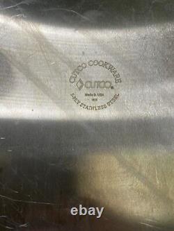 CUTCO Cookware Square Griddle Pan 11 Skillet 5 Ply Stainless Steel Made In USA