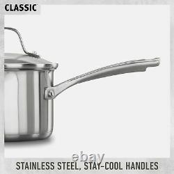 Calphalon ClassicT Stainless Steel 10-Piece Cookware Set