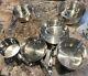 Chefmate 10 Piece Stainless Steel Cookware Set Great Condition Some Unused