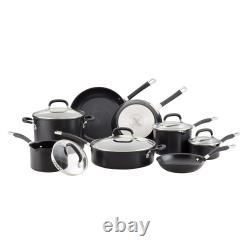 Circulon Premier Hard Anodised Induction 13 Piece Cookware Set in Black or Bronz