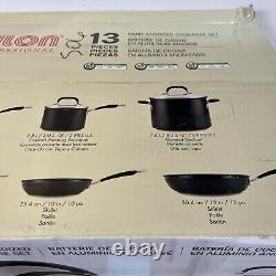 Circulon Premier Professional 13-piece Hard Anodized Cookware Set (BLACK)
