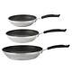 Circulon Total Frying Pan Set Induction Cookware Non Stick Pans Pack of 3