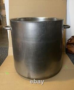 Commercial Stainless Steel Stock Pot/Cooking Boiling Pot Cookware 100 Litres