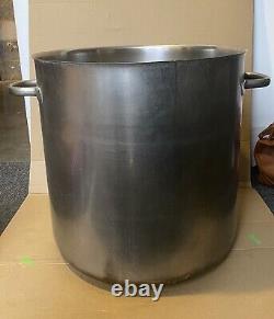 Commercial Stainless Steel Stock Pot/Cooking Boiling Pot Cookware 100 Litres