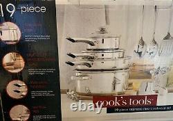 Cook's tools, 19-Piece Stainless Steel Cookware Set Serving Tools