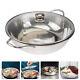 Cookware Kitchen Stainless Steel Hot Pot With Cover Divided Hot Pot Pan