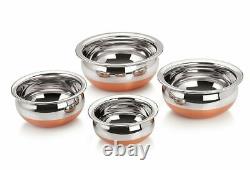 Coppers Bottom Cookware Handi Set For Cooking & Serving set of 6