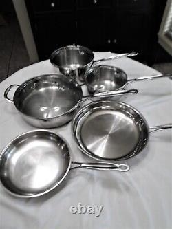 Cuisinart #77-11G Chef's Classic Collection 8 Piece Stainless Steel Cookware Set