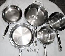Cuisinart #77-11G Chef's Classic Collection 8 Piece Stainless Steel Cookware Set
