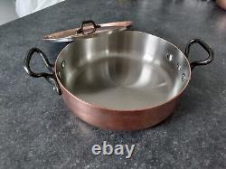 De Buyer Saute Pan 24cm with lid