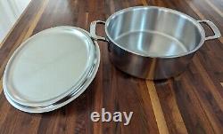 Demeyere 5-Ply 4-qt Stainless Steel 10 Deep Saute Pan Belgian Cookware $290