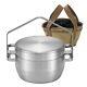 Dutch Pot Cookware Combo Hanging Pot Frying Pan Stainless Steel Multi Use