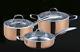 Fancy Cook 5-Ply Copper 6 Piece Cookware Set, Clearance Sale