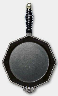Finex Cast Iron 10 Eight Side Skillet Cooking Pan NEW