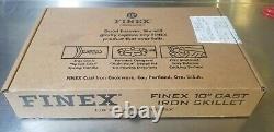 Finex Cast Iron 10 Eight Side Skillet Cooking Pan NEW