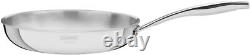 Frying Pan, Stainless Steel, 30 cm, Induction Compatible