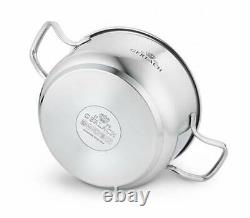 Gerlach Simple Set Of Pots 9 Pcs Cookware Stewpots Stewpot Glass Lids LID Pot