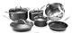 Granite Stone Diamond 10-Piece Cookware Set Stainless Steel Granite