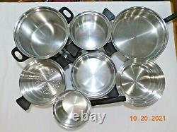 HEALTH CRAFT 5 Ply Surgical Stainless Waterless Cookware Electric Skillet