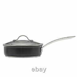 Kirkland Hard Anodised Cookware Induction 10 Piece Set Stainless Steel Nonstick